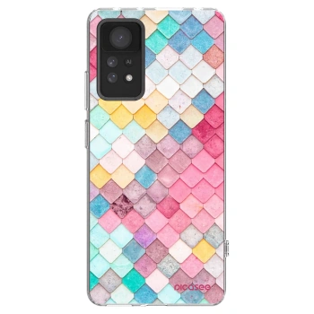 Picasee silikonski prozorni ovitek za Xiaomi Redmi Note 11 Pro 5G - Colorful roof