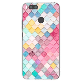 Picasee silikonski prozorni ovitek za Xiaomi Redmi A1 - Colorful roof