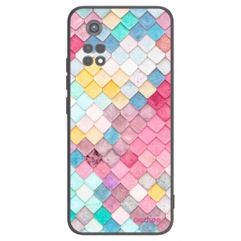 Picasee silikonski črni ovitek za Xiaomi Redmi Note 11S 5G - Colorful roof