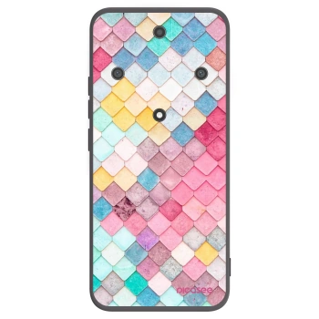 Picasee silikonski črni ovitek za Honor Magic5 Lite 5G - Colorful roof
