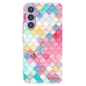 Picasee silikonski prozorni ovitek za Samsung Galaxy A54 5G A546B - Colorful roof