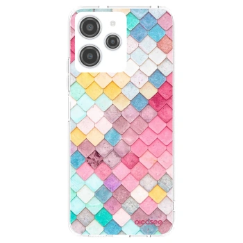 Picasee silikonski prozorni ovitek za Xiaomi Redmi 12 4G - Colorful roof