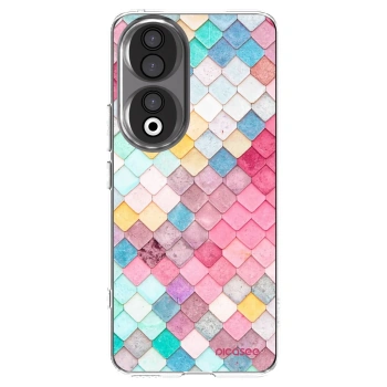 Picasee silikonski prozorni ovitek za Honor 90 5G - Colorful roof