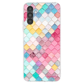 Picasee silikonski prozorni ovitek za Samsung Galaxy A04s A047F - Colorful roof