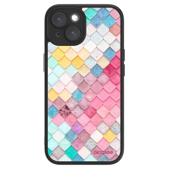 Picasee ULTIMATE CASE za Apple iPhone 15 - Colorful roof