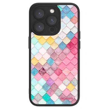Picasee ULTIMATE CASE MagSafe za Apple iPhone 15 Pro - Colorful roof