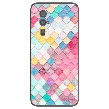 Picasee silikonski črni ovitek za Xiaomi Poco F5 Pro 5G - Colorful roof