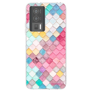 Picasee silikonski prozorni ovitek za Xiaomi Poco F5 Pro 5G - Colorful roof