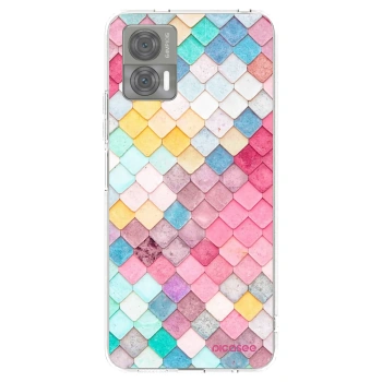 Picasee silikonski prozorni ovitek za Motorola Edge 30 Neo - Colorful roof