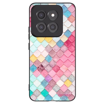 Picasee silikonski črni ovitek za Xiaomi 14 Pro - Colorful roof