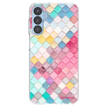 Picasee silikonski prozorni ovitek za Samsung Galaxy A15 A156B 5G - Colorful roof