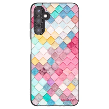 Picasee silikonski črni ovitek za Samsung Galaxy A05s A057G - Colorful roof