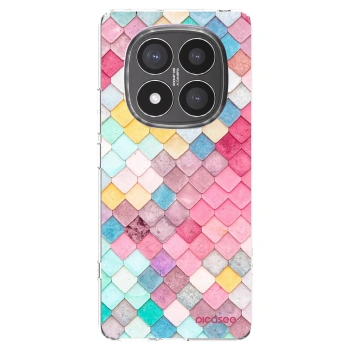 Picasee silikonski prozorni ovitek za Xiaomi Redmi Note 14 Pro+ 5G - Colorful roof