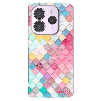 Picasee silikonski prozorni ovitek za Xiaomi Redmi Note 14 5G - Colorful roof