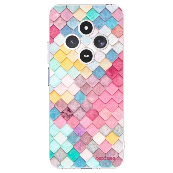 Picasee silikonski prozorni ovitek za Xiaomi Redmi 14C - Colorful roof