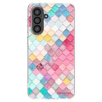 Picasee silikonski prozorni ovitek za Samsung Galaxy A56 5G A566B - Colorful roof