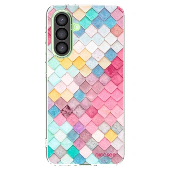 Picasee silikonski prozorni ovitek za Samsung Galaxy A26 5G A266B - Colorful roof