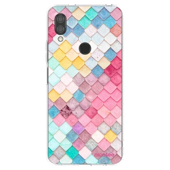 Picasee silikonski prozorni ovitek za Xiaomi Redmi 7 - Colorful roof