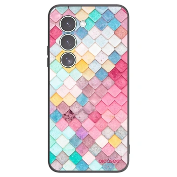 Picasee silikonski črni ovitek za Xiaomi Redmi 15 5G - Colorful roof