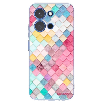 Picasee silikonski prozorni ovitek za Xiaomi Redmi 15C 4G - Colorful roof