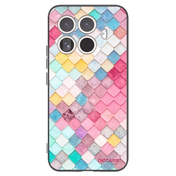 Picasee silikonski črni ovitek za Xiaomi 15T Pro - Colorful roof
