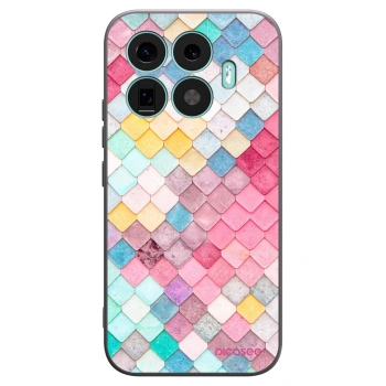 Picasee silikonski črni ovitek za Xiaomi 17T - Colorful roof