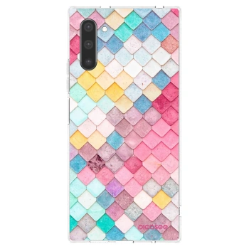 Picasee silikonski prozorni ovitek za Samsung Galaxy Note 10 N970F - Colorful roof
