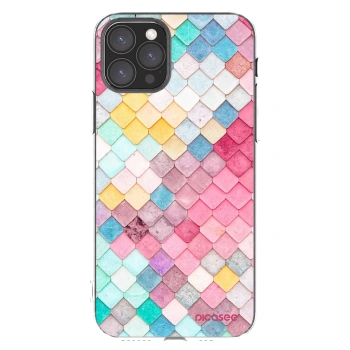 Picasee silikonski prozorni ovitek za Apple iPhone 11 Pro - Colorful roof