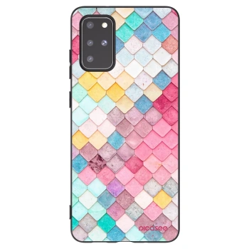 Picasee silikonski črni ovitek za Samsung Galaxy S20+ G985F - Colorful roof