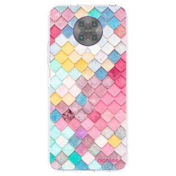 Picasee silikonski prozorni ovitek za Xiaomi Poco F2 Pro - Colorful roof
