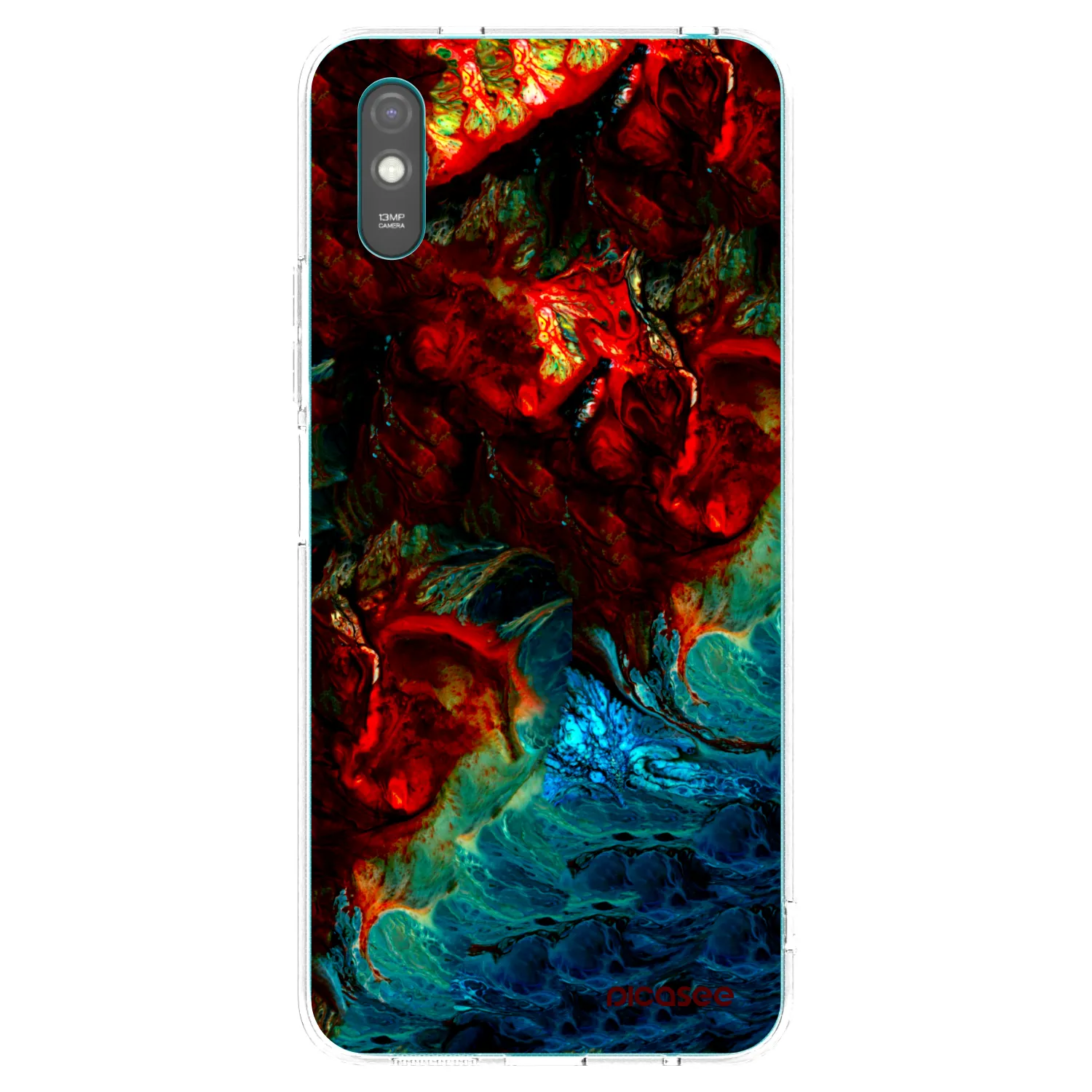 Picasee silikonski prozorni ovitek za Xiaomi Redmi 9A - Universe
