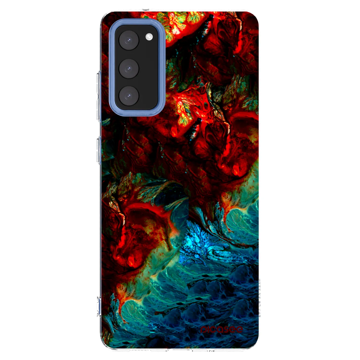 Picasee silikonski prozorni ovitek za Samsung Galaxy S20 FE - Universe