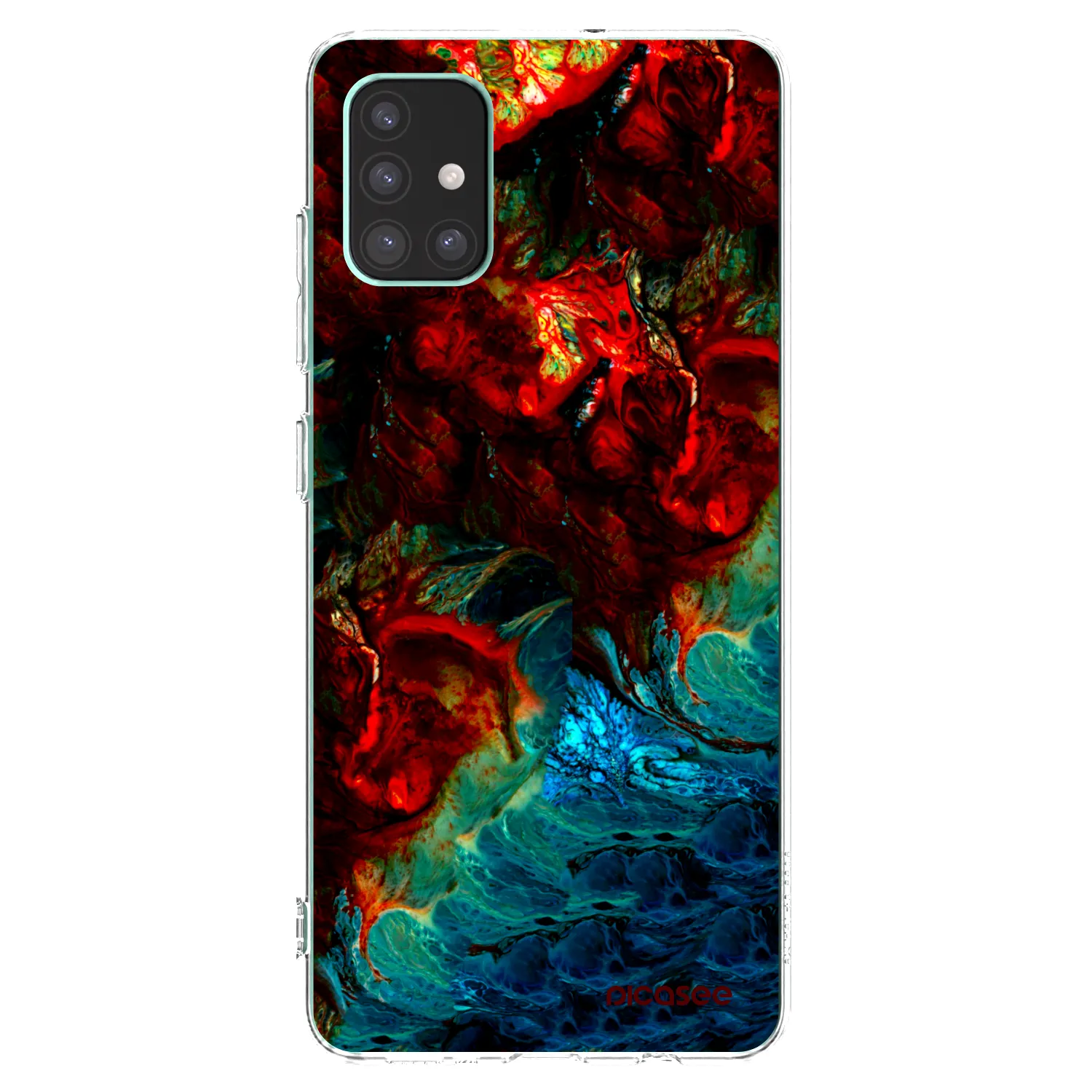 Picasee silikonski prozorni ovitek za Samsung Galaxy M51 M515F - Universe