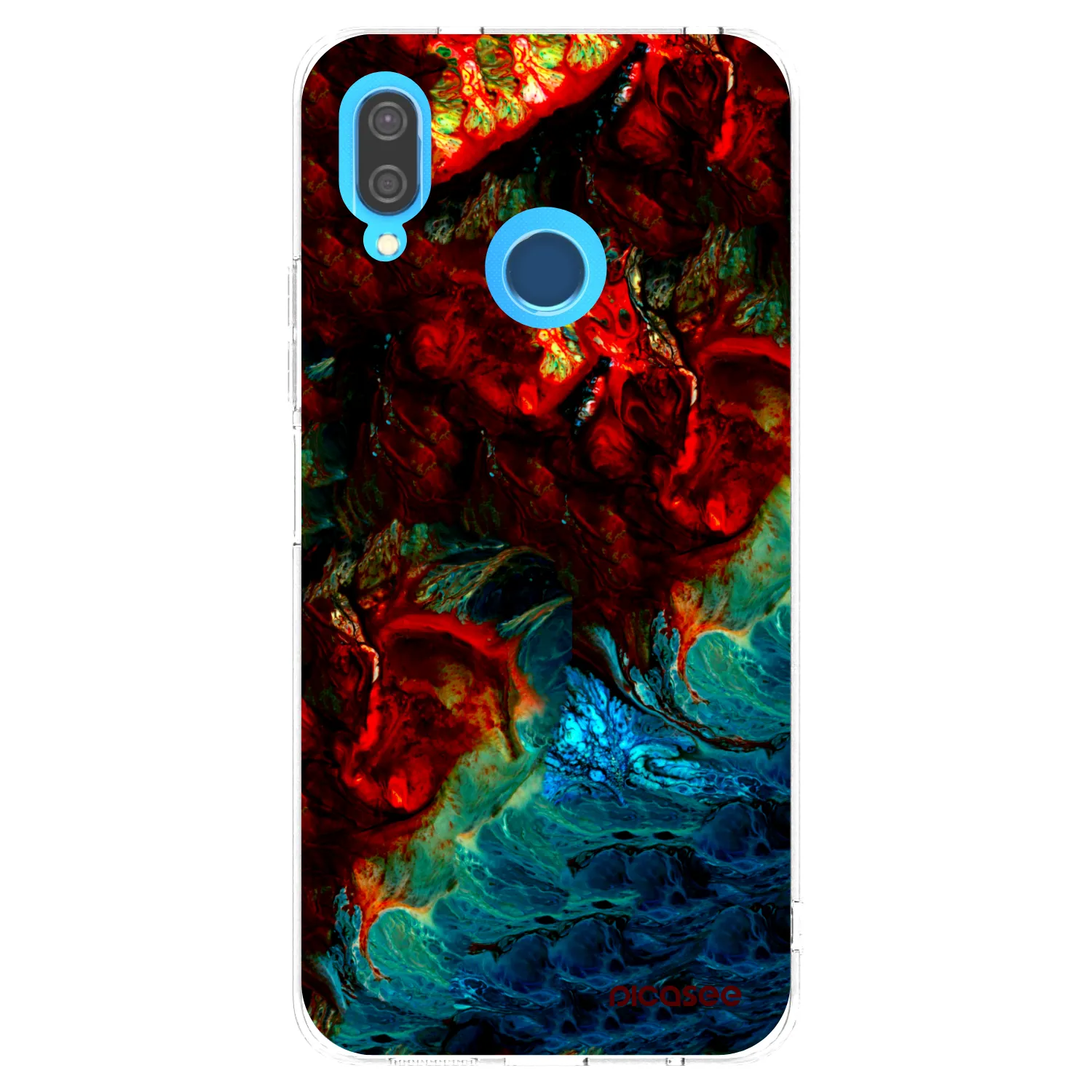 Picasee silikonski prozorni ovitek za Huawei P20 Lite - Universe