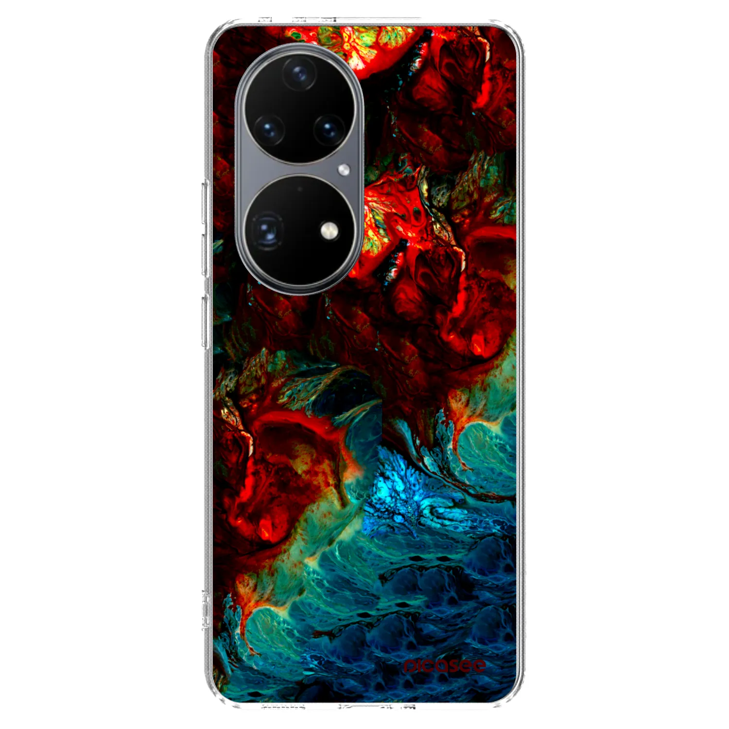 Picasee silikonski prozorni ovitek za Huawei P50 - Universe