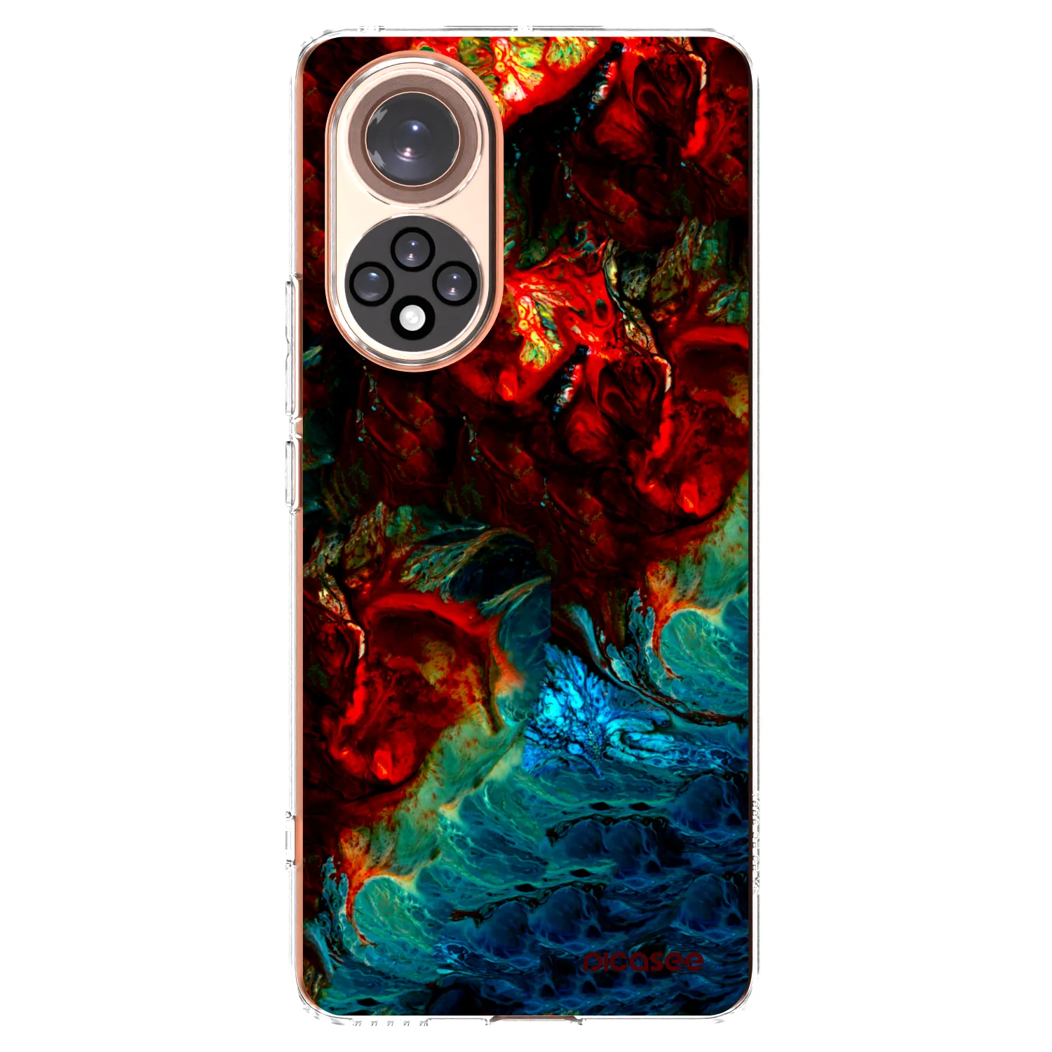 Picasee silikonski prozorni ovitek za Huawei Nova 9 - Universe