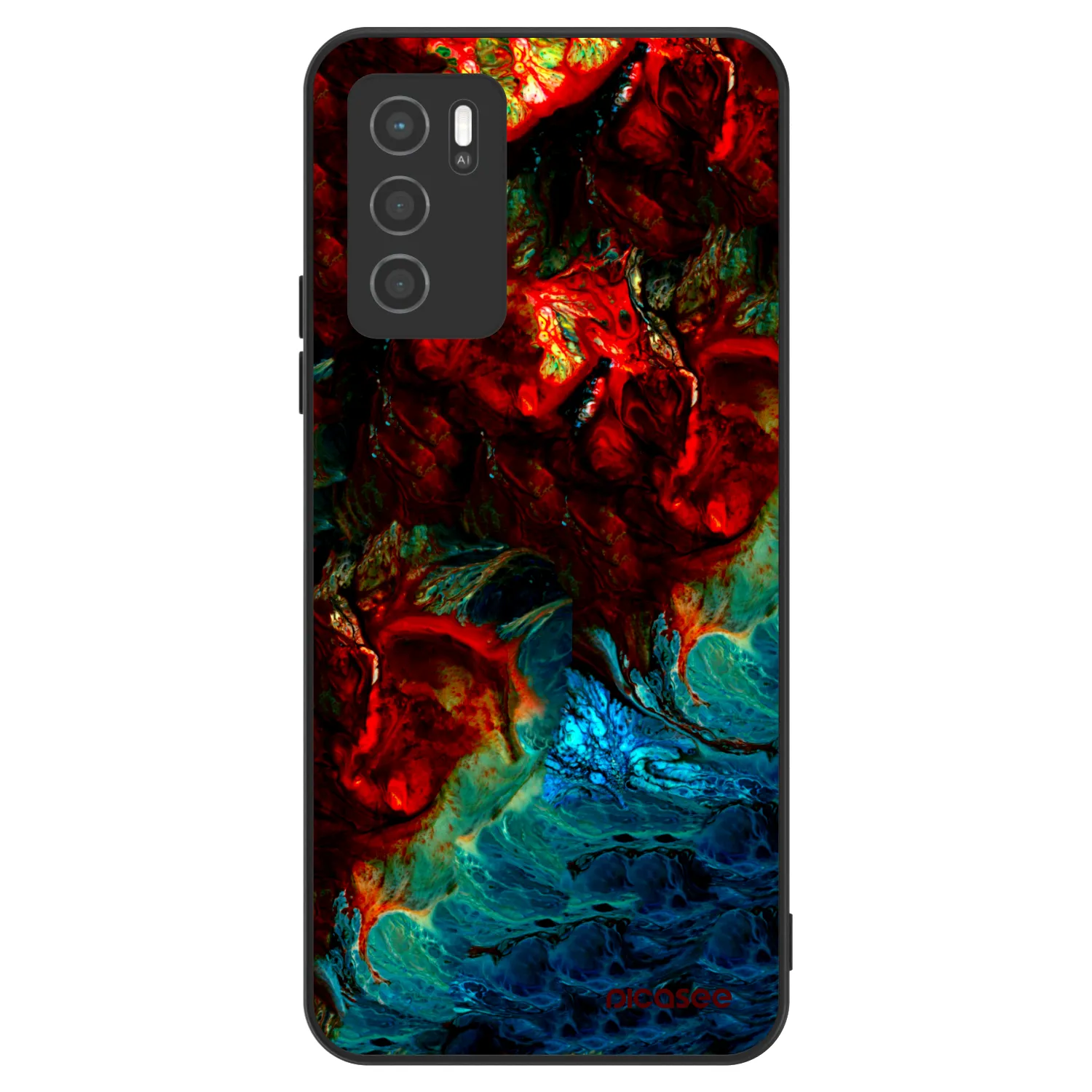 Picasee ULTIMATE CASE za OPPO A16s - Universe