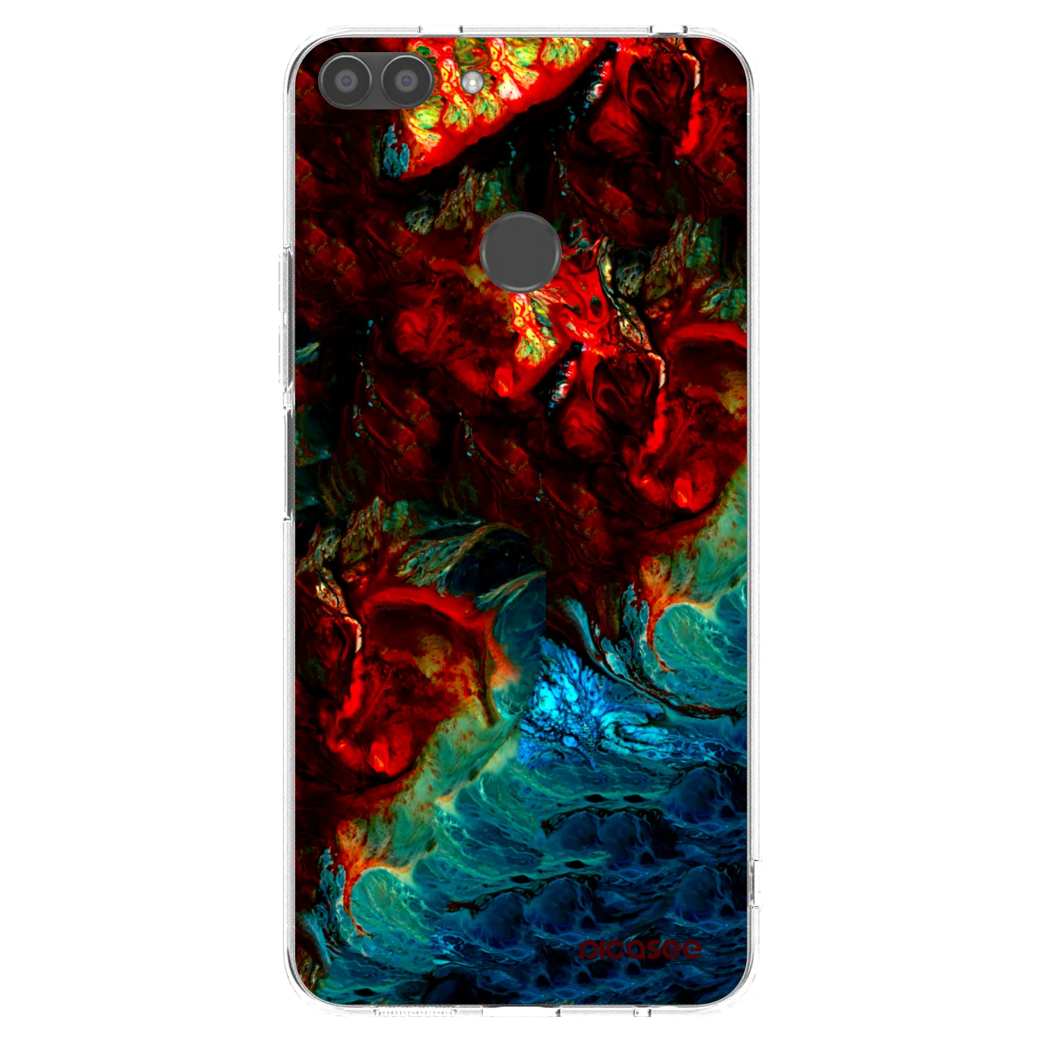 Picasee silikonski prozorni ovitek za Huawei P Smart - Universe