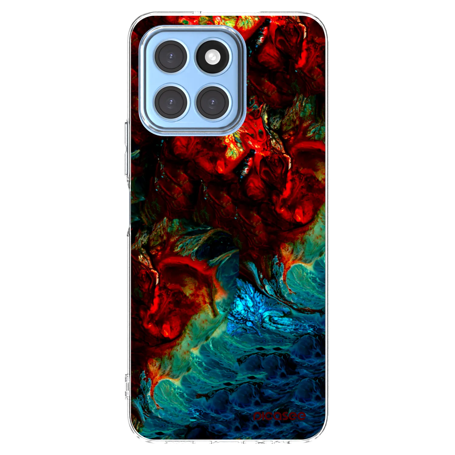 Picasee silikonski prozorni ovitek za Honor X8 5G - Universe