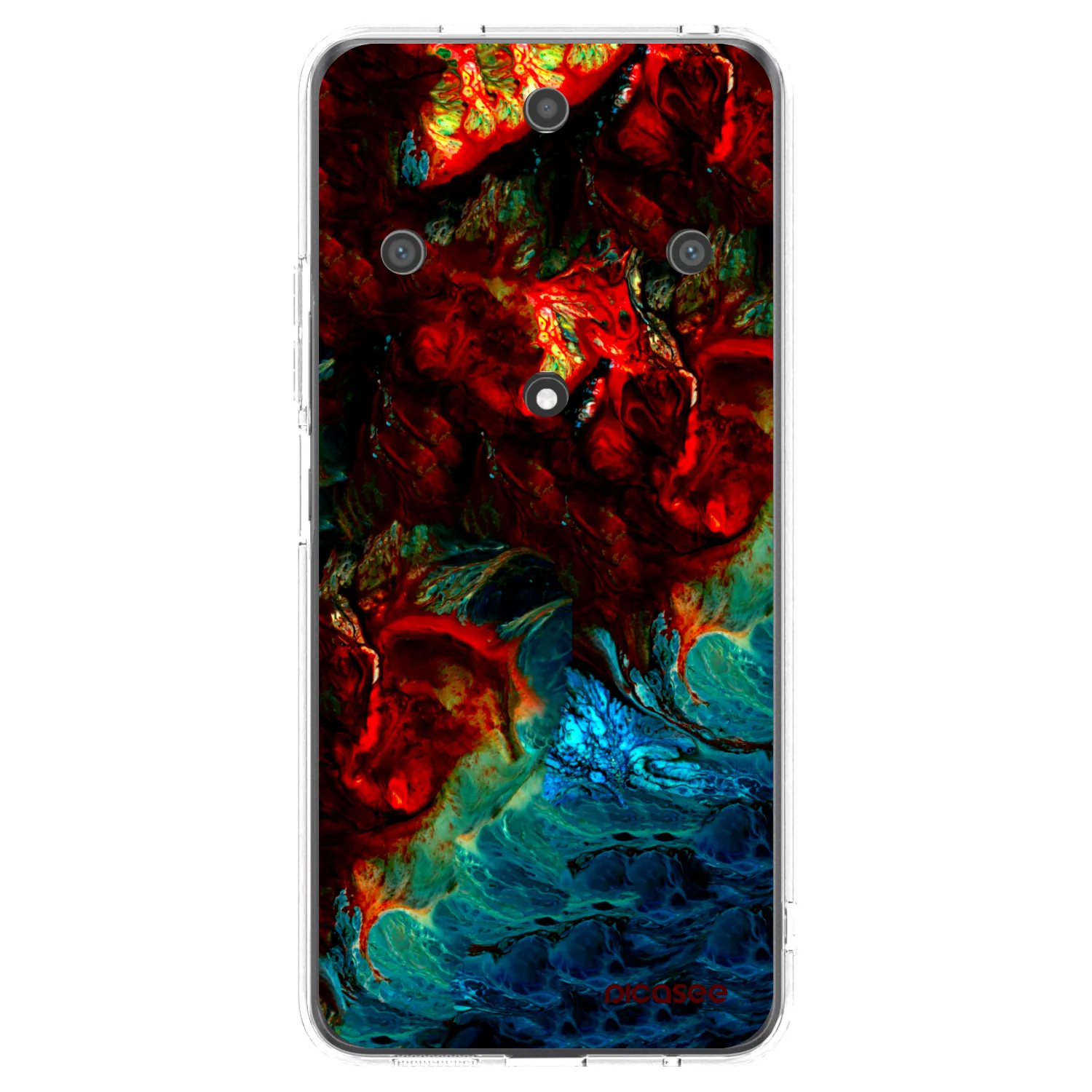 Picasee silikonski prozorni ovitek za Honor Magic5 Lite 5G - Universe
