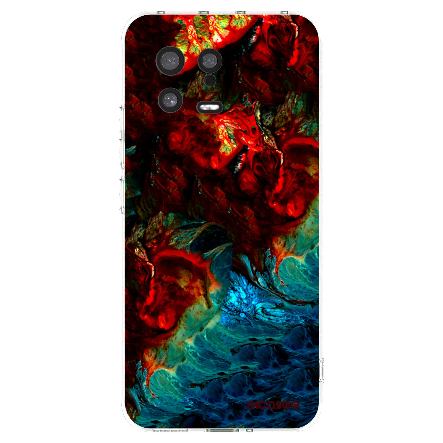 Picasee silikonski prozorni ovitek za Xiaomi 13 - Universe