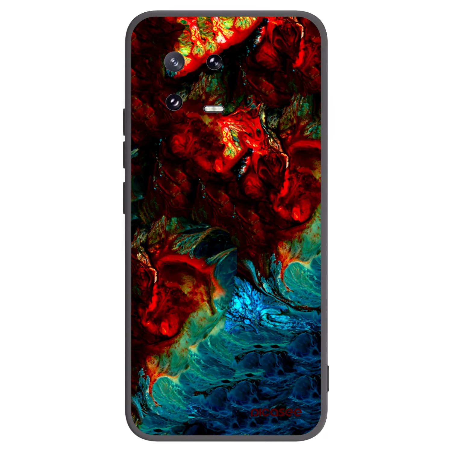 Picasee silikonski črni ovitek za Xiaomi 13 Pro - Universe