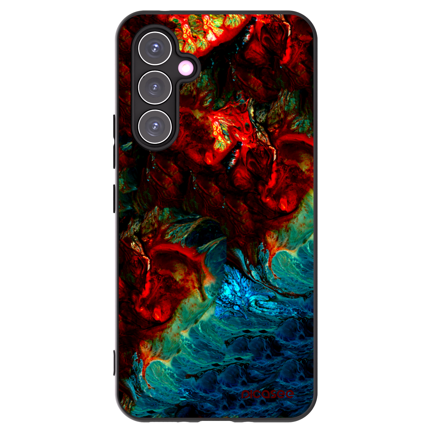Picasee silikonski črni ovitek za Samsung Galaxy A54 5G A546B - Universe