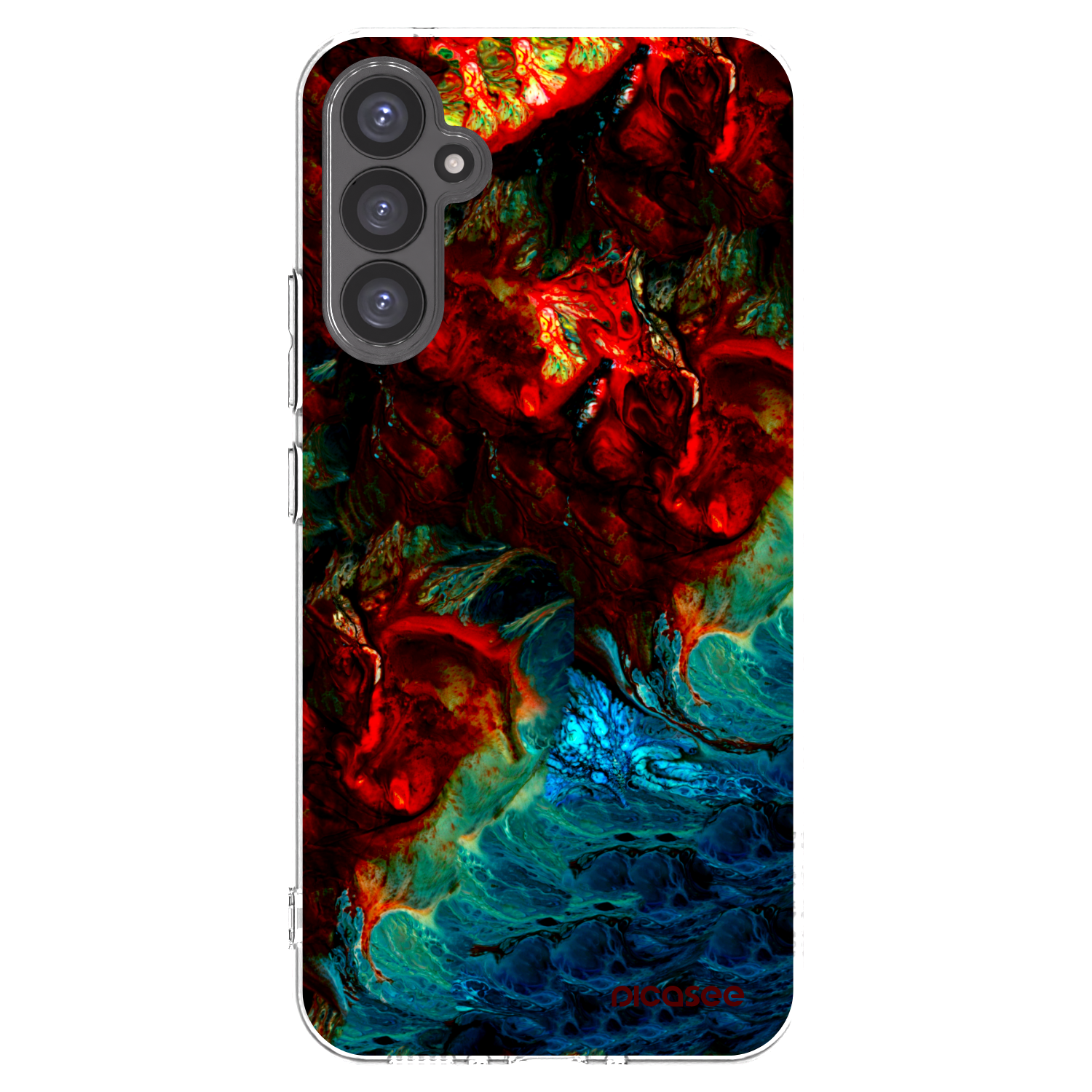 Picasee silikonski prozorni ovitek za Samsung Galaxy A34 5G A346B - Universe