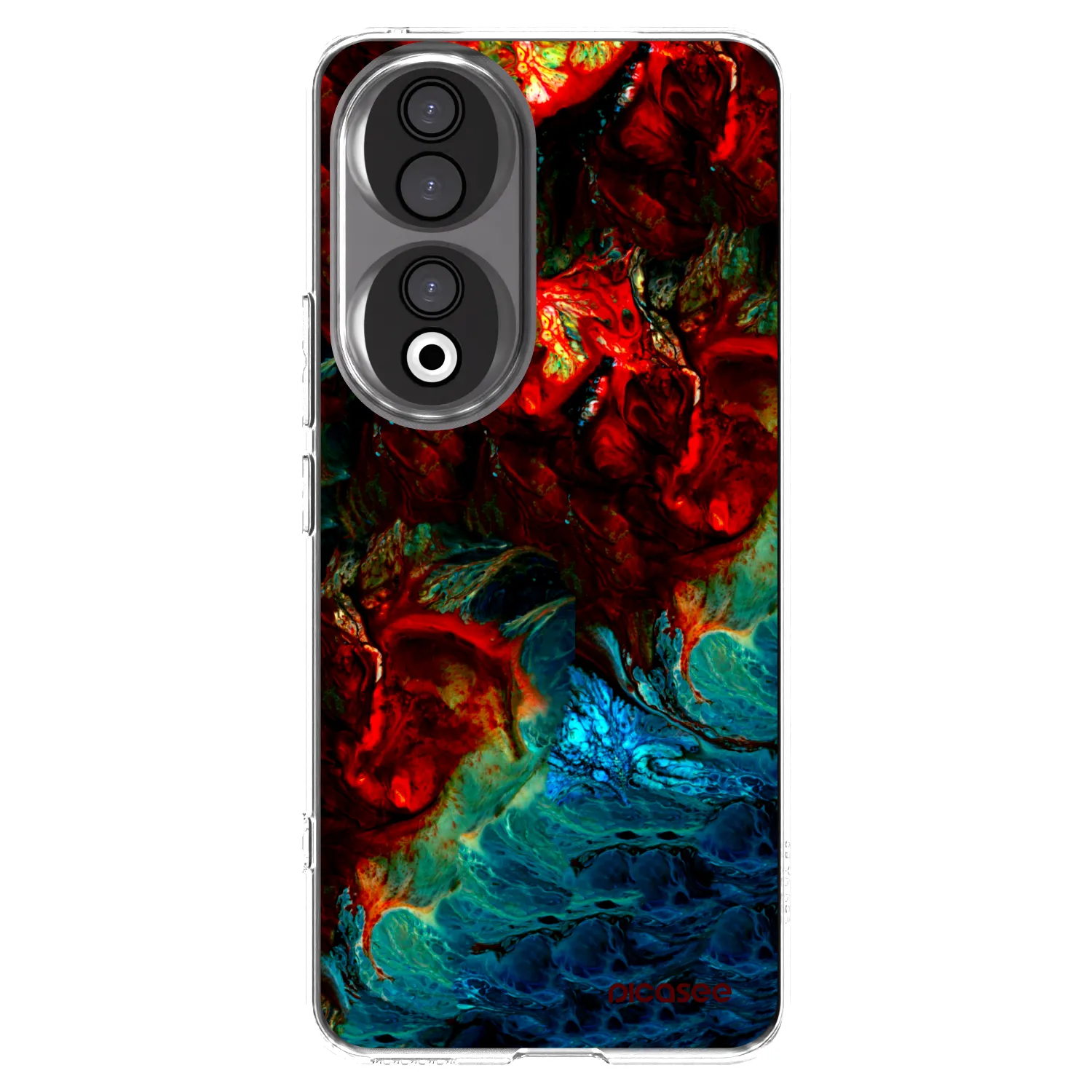 Picasee silikonski prozorni ovitek za Honor 90 5G - Universe