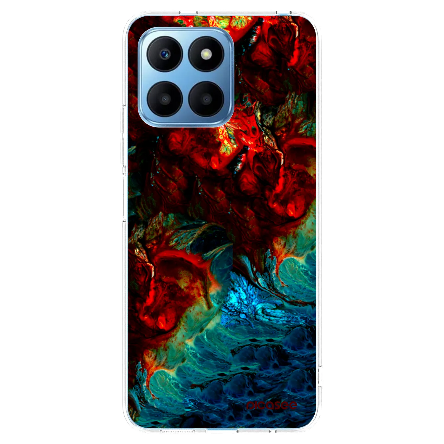 Picasee silikonski prozorni ovitek za Honor 70 Lite - Universe