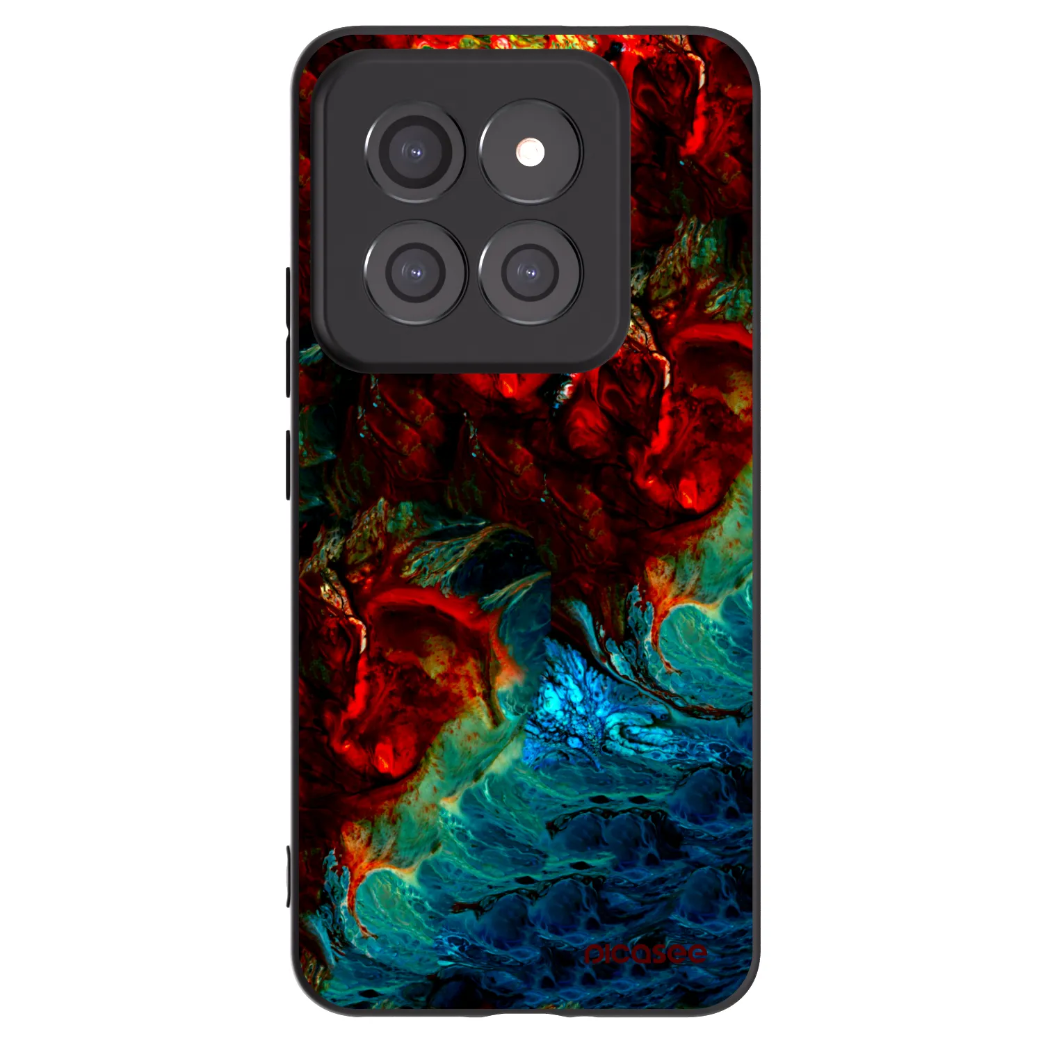 Picasee silikonski črni ovitek za Xiaomi 14 Pro - Universe