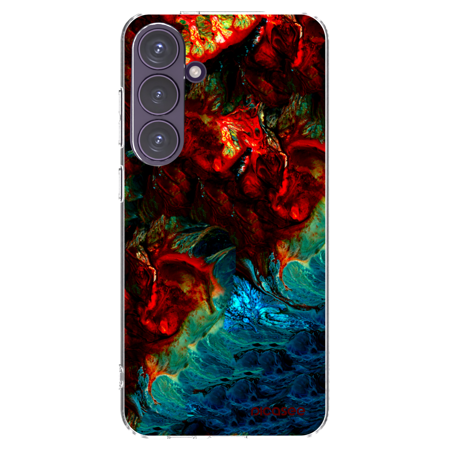 Picasee silikonski prozorni ovitek za Samsung Galaxy S24+ S926B 5G - Universe