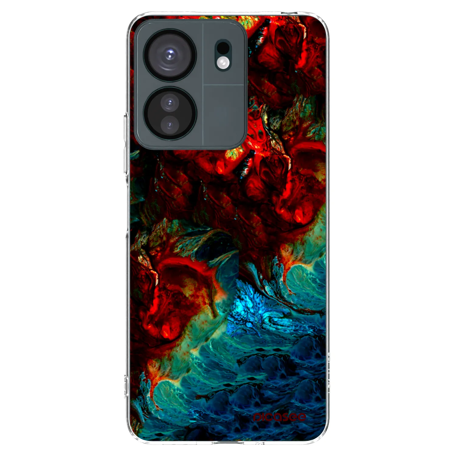 Picasee silikonski prozorni ovitek za Xiaomi Redmi 13C 4G - Universe