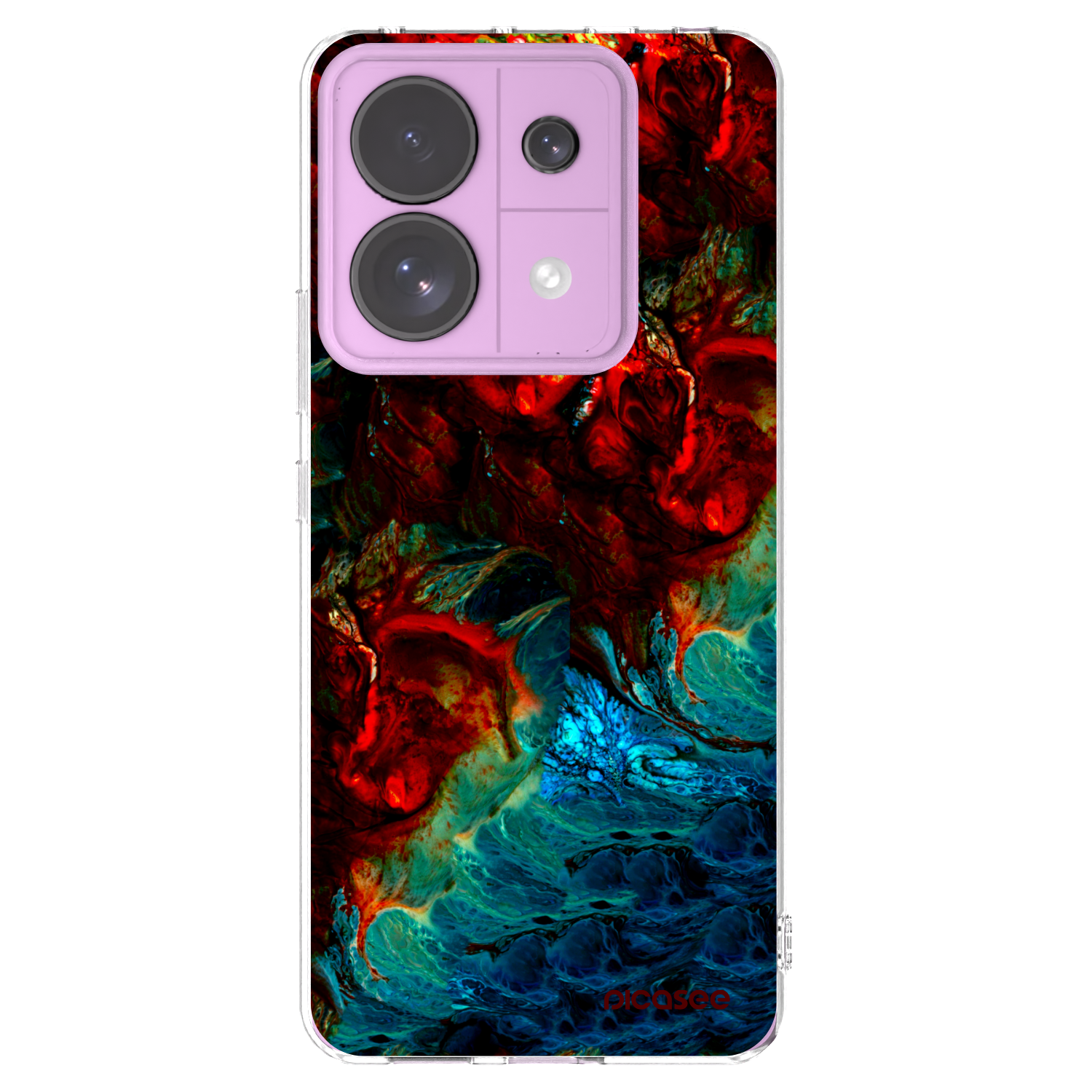 Picasee silikonski prozorni ovitek za Xiaomi Redmi Note 13 Pro 5G - Universe